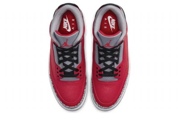 Nike Air Jordan 3 Retro Se Koripallokengät Miehille Punainen Harmaa