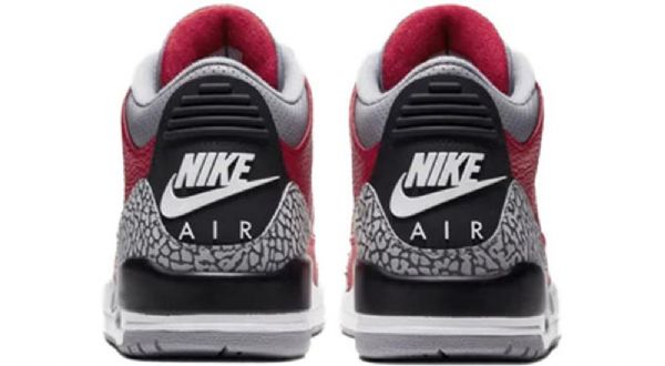 Nike Air Jordan 3 Retro Se Koripallokengät Miehille Punainen Harmaa