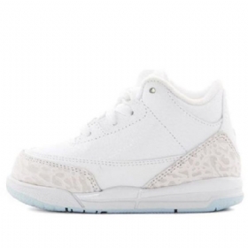 Nike Air Jordan 3 Retro Td Kengät Lapsille Valkoiset