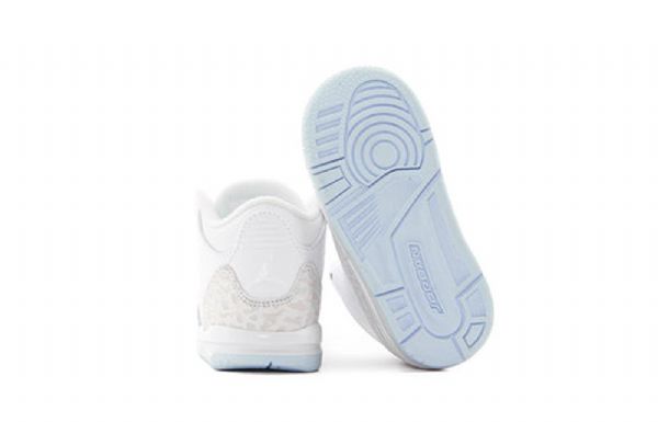 Nike Air Jordan 3 Retro Td Kengät Lapsille Valkoiset
