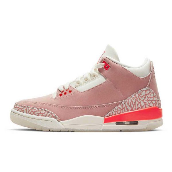 Nike Air Jordan 3 Ruosteiset Miesten Kengät Vaaleanpunainen