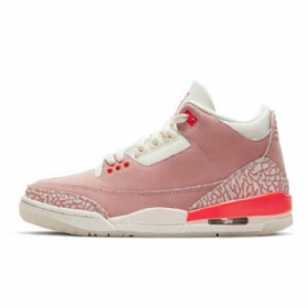 Nike Air Jordan 3 Ruosteiset Miesten Kengät Vaaleanpunainen