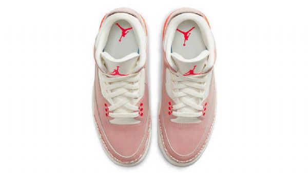 Nike Air Jordan 3 Ruosteiset Miesten Kengät Vaaleanpunainen