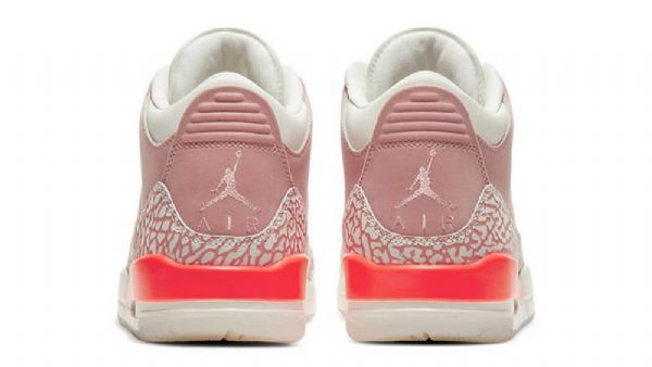 Nike Air Jordan 3 Ruosteiset Naisten Kengät Vaaleanpunaiset