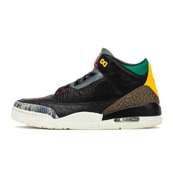 Nike Air Jordan 3 Se Animal Instinct 2.0 Kengät Miehille Musta