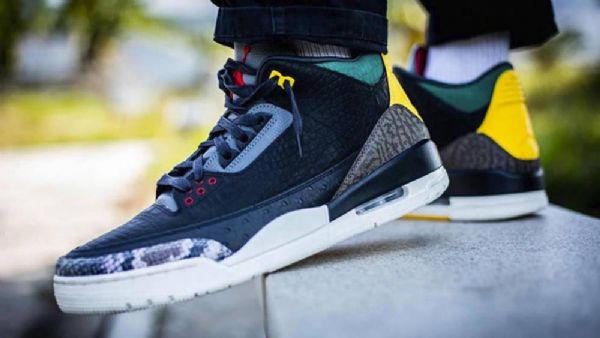 Nike Air Jordan 3 Se Animal Instinct 2.0 Kengät Miehille Musta