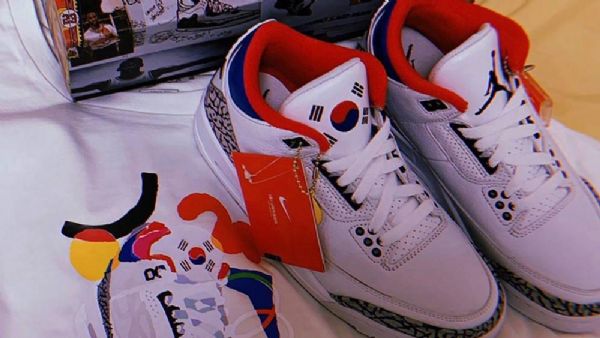 Nike Air Jordan 3 Seoul Kengät Miehille Valkoiset