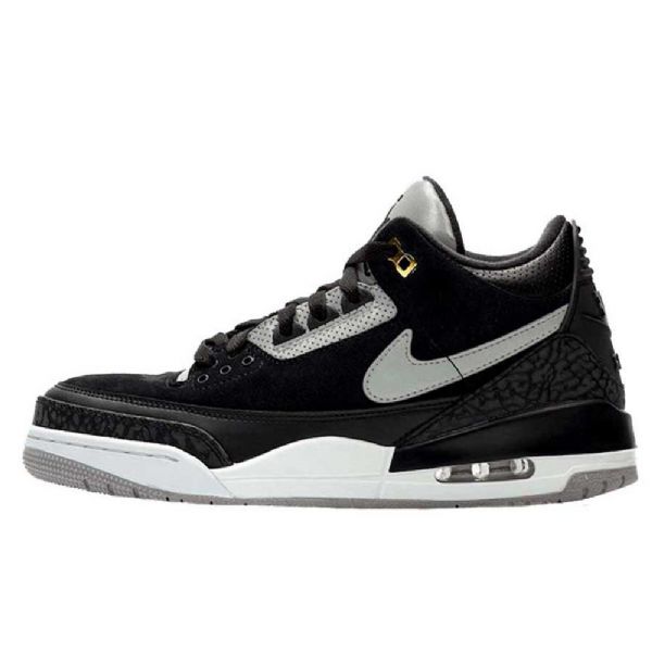 Nike Air Jordan 3 Tinker Kengät Miehille Musta