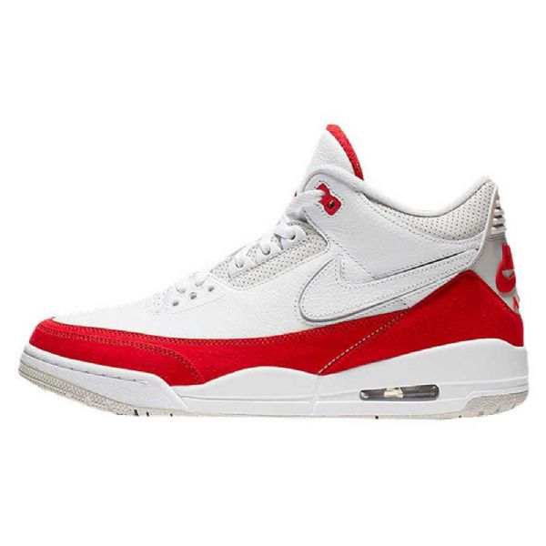 Nike Air Jordan 3 Tinker Kengät Miehille Valkoinen Punainen