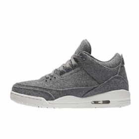 Nike Air Jordan 3 Villakengät Miehille Harmaa