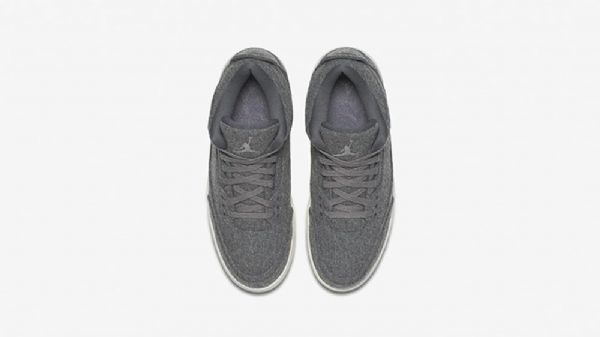 Nike Air Jordan 3 Villakengät Miehille Harmaa