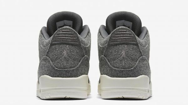 Nike Air Jordan 3 Villakengät Miehille Harmaa