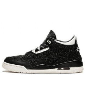 Nike Anna Wintour Air Jordan 3 Retro Koripallokengät Naisille Musta