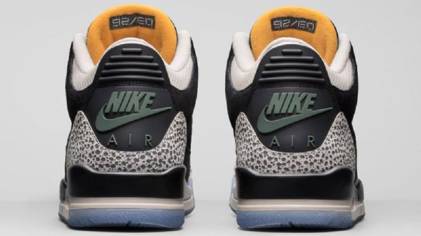 Nike Atmos Air Jordan 3 Air Max 1 Pack Kengät Miehille Musta Harmaa