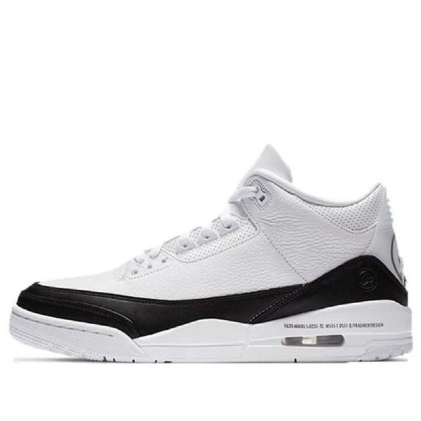 Nike Fragment Design Air Jordan 3 Retro Sp Koripallokengät Miehille Valkoinen