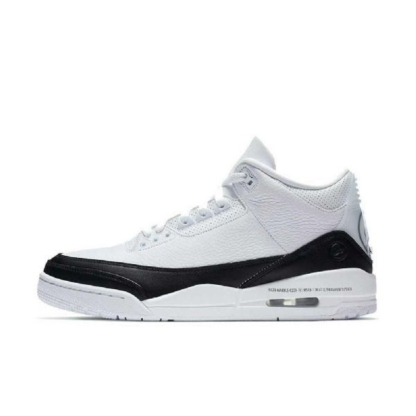 Nike Fragment Design Jordan 3 Miesten Kengät Valkoinen Musta