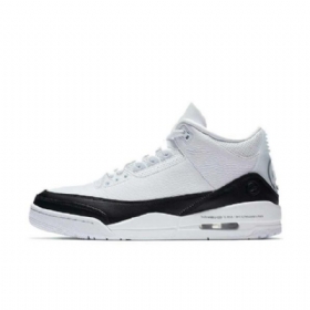 Nike Fragment Design Jordan 3 Miesten Kengät Valkoinen Musta
