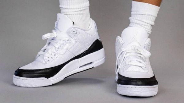 Nike Fragment Design Jordan 3 Miesten Kengät Valkoinen Musta