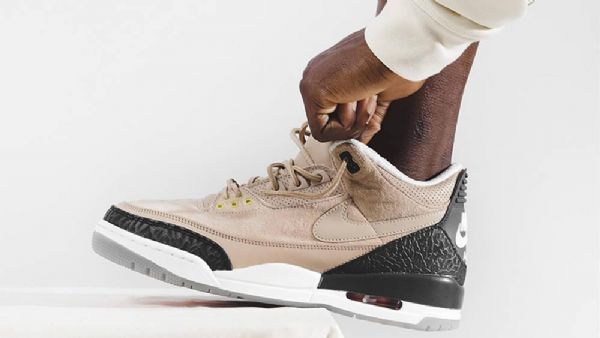 Nike Justin Timberlake Jordan 3 Bio-kengät Miehille Beige