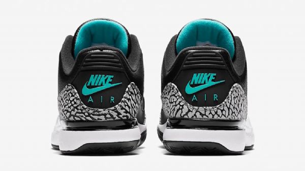 Nike Zoom Vapor Air Jordan 3 Atmos Jade Kengät Miehille Mustat