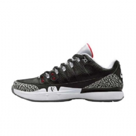Nike Zoom Vapor Air Jordan 3 Kengät Miehille Musta
