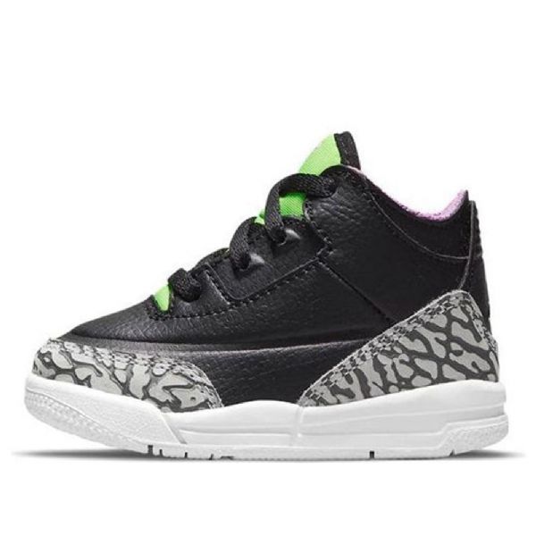 Vihreät Nike Air Jordan 3 Retro Td Kengät Lapsille