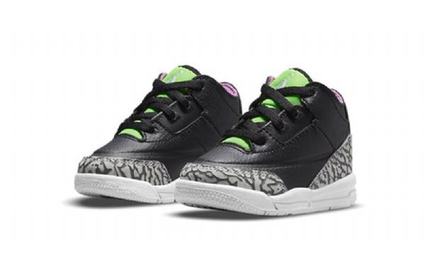 Vihreät Nike Air Jordan 3 Retro Td Kengät Lapsille