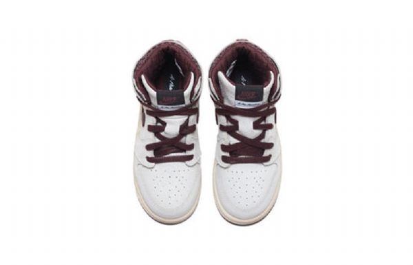 Nike A Ma Maniére Air Jordan 1 Korkeat Topit Og Td Kengät Lapsille Vaaleanharmaa