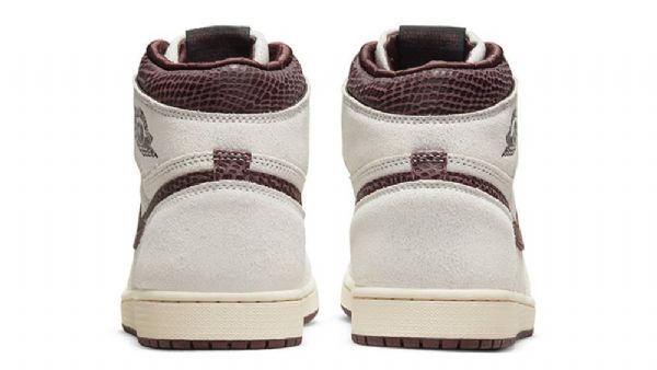 Nike A Ma Maniére Air Jordan 1 Naisten Korkeat Kengät Ruskea