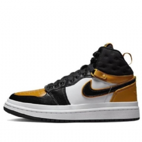 Nike Air Jordan 1 Acclimate Kengät Naisille Musta Keltainen