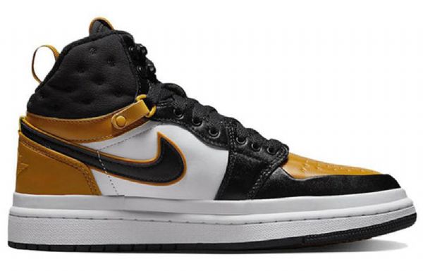 Nike Air Jordan 1 Acclimate Kengät Naisille Musta Keltainen