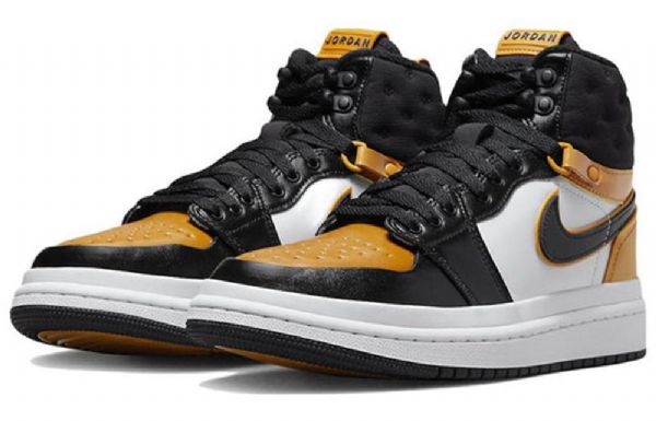 Nike Air Jordan 1 Acclimate Kengät Naisille Musta Keltainen