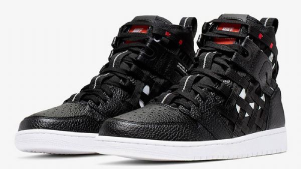 Nike Air Jordan 1 Cargo Kengät Miehille Musta