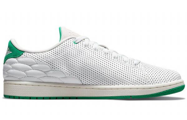 Nike Air Jordan 1 Center Court Retro Koripallokengät Miehille Valkoinen Vihreä