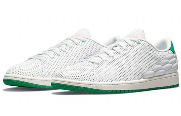 Nike Air Jordan 1 Center Court Retro Koripallokengät Miehille Valkoinen Vihreä
