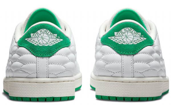 Nike Air Jordan 1 Center Court Retro Koripallokengät Miehille Valkoinen Vihreä