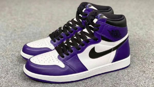 Nike Air Jordan 1 Court 2020 Kengät Miehille Violetti