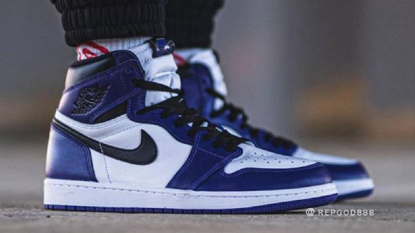 Nike Air Jordan 1 Court 2020 Kengät Naisille Violetti