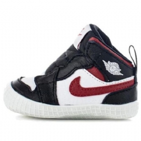 Nike Air Jordan 1 Crib Bootie Kengät Lapsille Punainen
