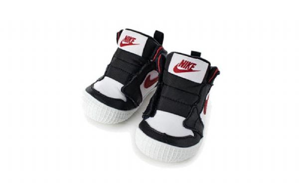Nike Air Jordan 1 Crib Bootie Kengät Lapsille Punainen