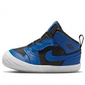 Nike Air Jordan 1 Crib Bootie Kengät Lapsille Tummansininen