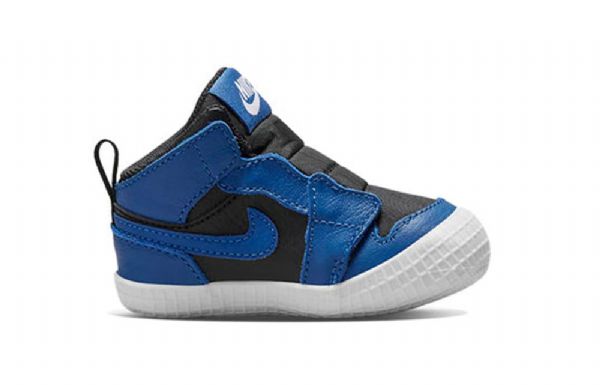 Nike Air Jordan 1 Crib Bootie Kengät Lapsille Tummansininen