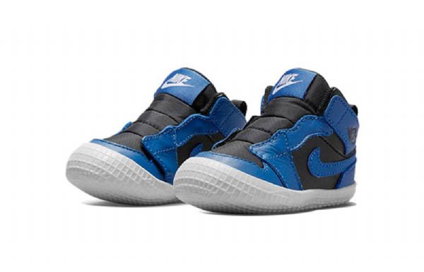 Nike Air Jordan 1 Crib Bootie Kengät Lapsille Tummansininen