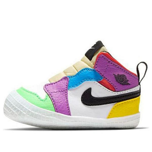 Nike Air Jordan 1 Crib Bootie Retro Koripallokengät Lapsille Monivärinen