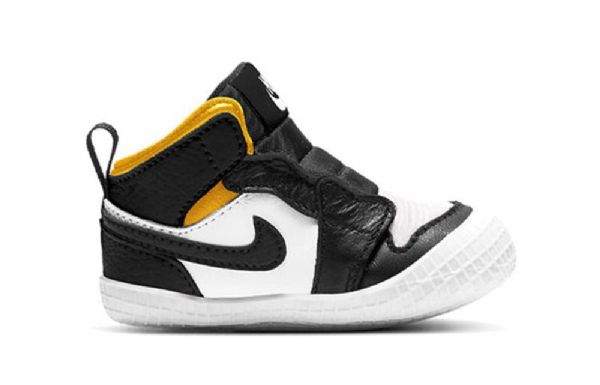 Nike Air Jordan 1 Crib Bootie Retro Koripallokengät Lapsille Musta