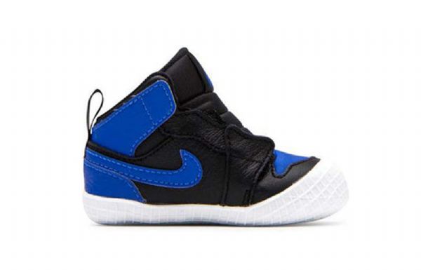 Nike Air Jordan 1 Crib Bootie Retro Koripallokengät Lapsille Musta Sininen