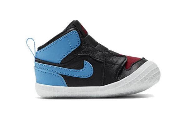 Nike Air Jordan 1 Crib Bootie Retro Koripallokengät Lapsille Musta Sininen