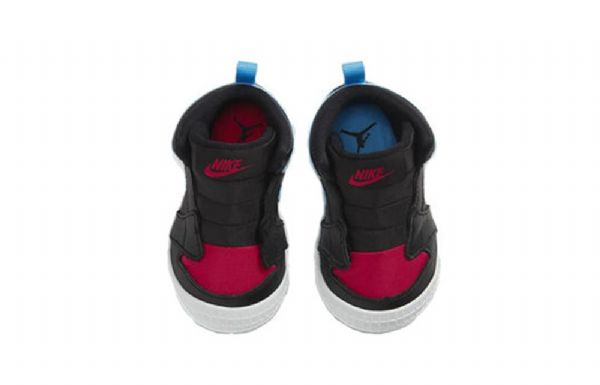 Nike Air Jordan 1 Crib Bootie Retro Koripallokengät Lapsille Musta Sininen