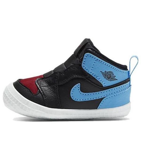 Nike Air Jordan 1 Crib Bootie Retro Koripallokengät Lapsille Musta Sininen