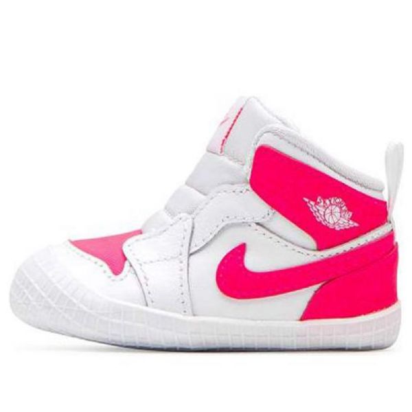 Nike Air Jordan 1 Crib Bootie Retro Koripallokengät Lapsille Vaaleanpunainen